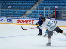 Матч открытия АЛХЛ дивизиона «Любитель» 2017-2018. «Номад» - «Койгельды» 