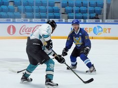 Матч открытия АЛХЛ дивизиона «Любитель» 2017-2018. «Номад» - «Койгельды» 