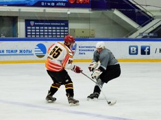 «Волки» - «Атбасар» 2:7. Сезон АЛХЛ 2017-2018