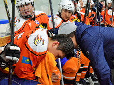 «Tigers» - «Hockey Man» 1:3. Сезон АЛХЛ 2017-2018, 1/8 плей-офф